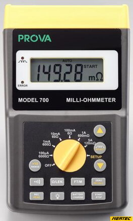 PROVA 700, miliohmeter